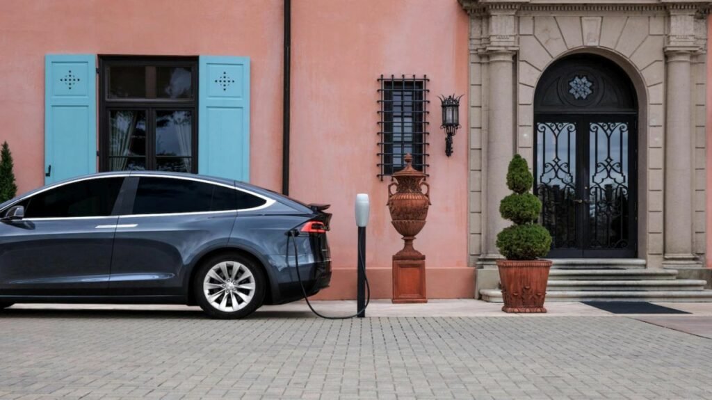 hotel with EV charging stations