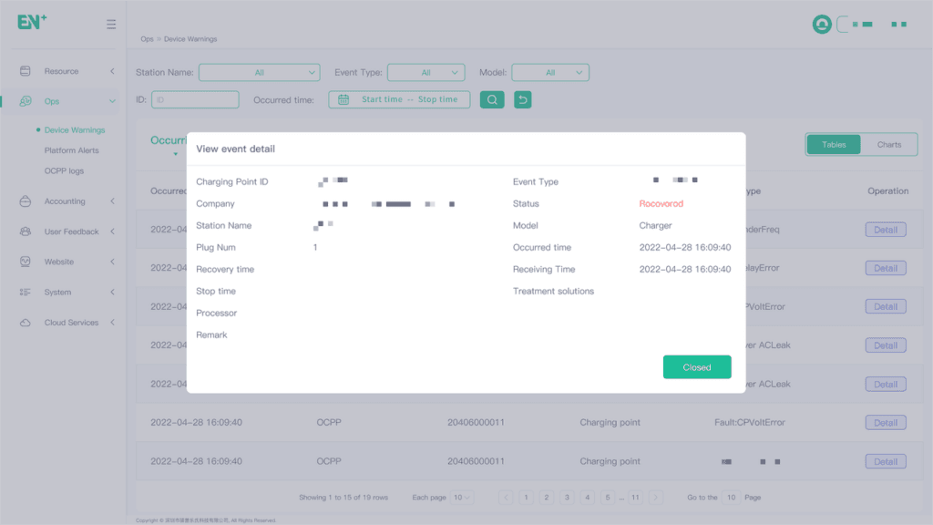 système d'alerte et dépannage