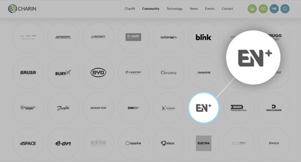 en plus rejoint l'initiative de l'interface de recharge charin