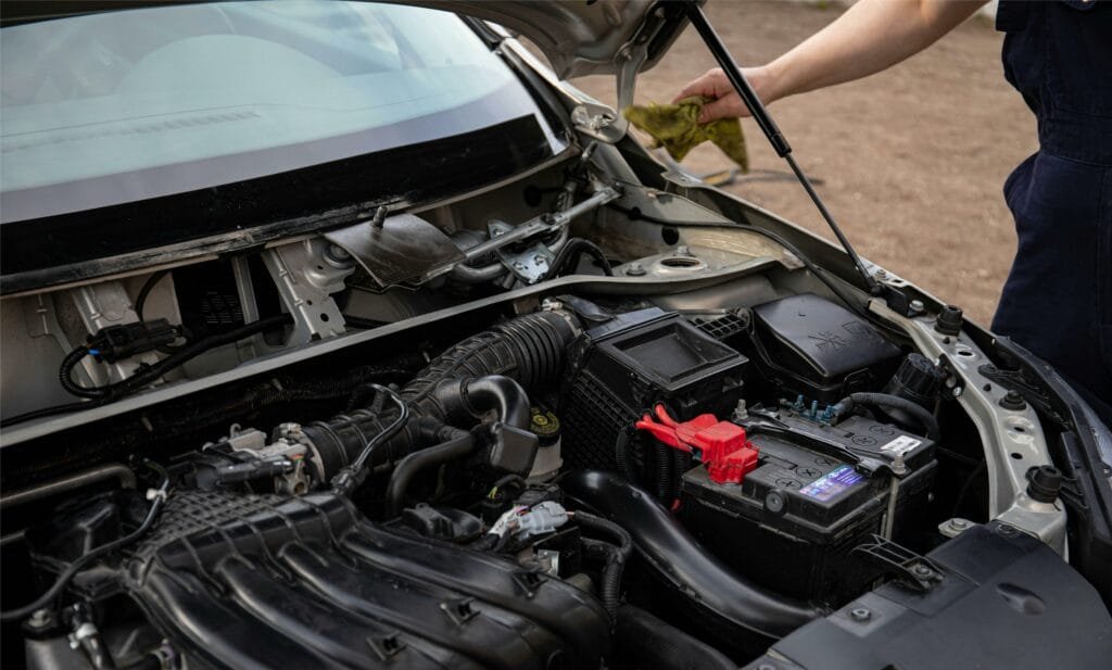 structure de voiture électrique