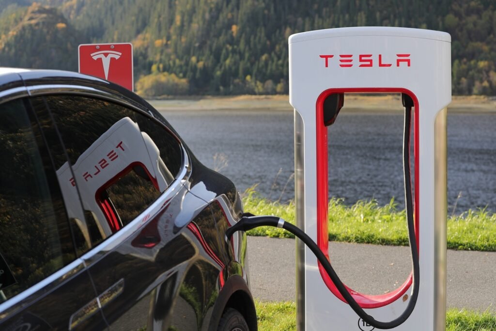 tesla fast ev charging
