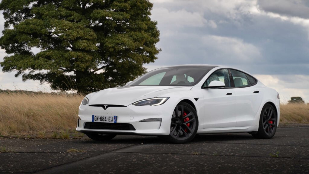 Tesla Model S battery electric vehicle (BEV)