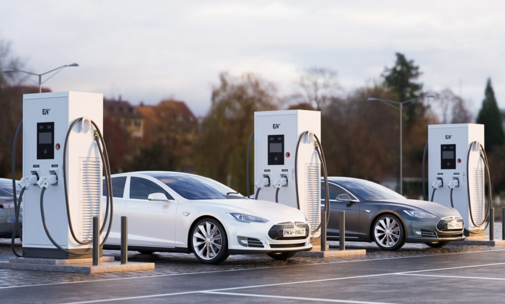 public ev charging station
