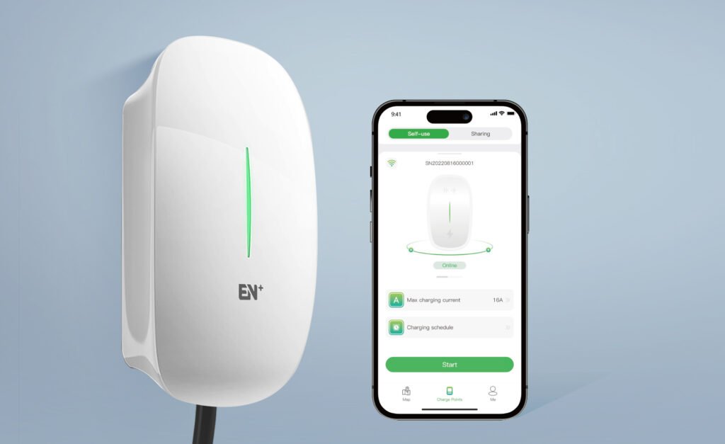en plus home charger with app