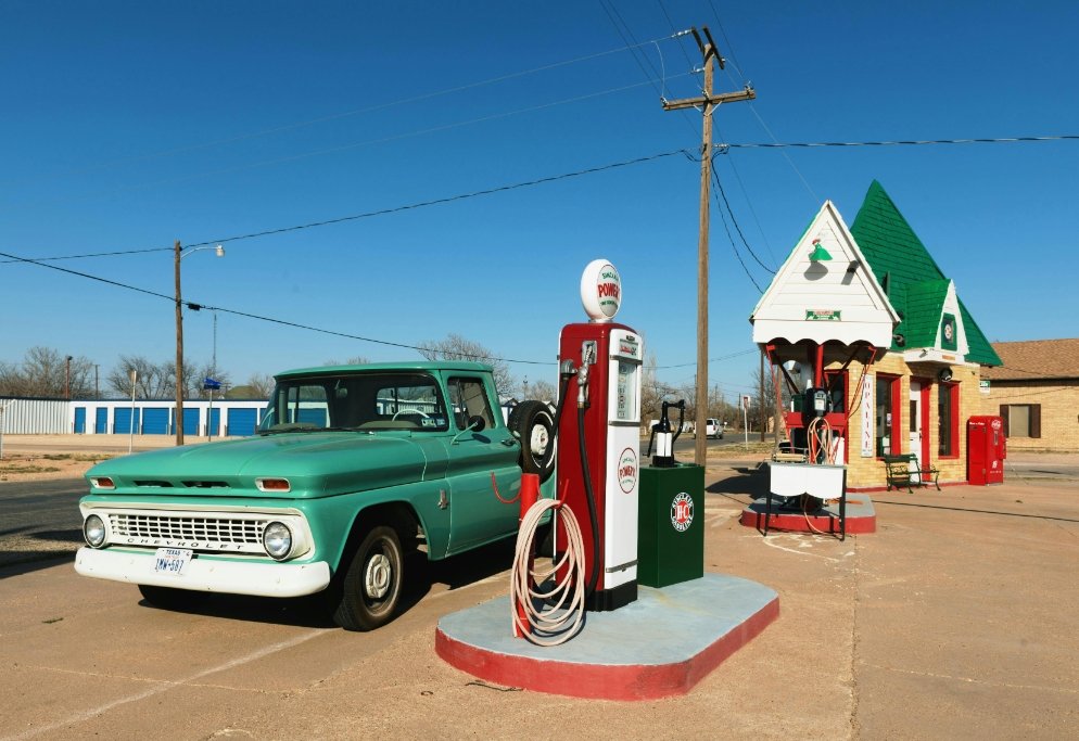gas station in a state of the us