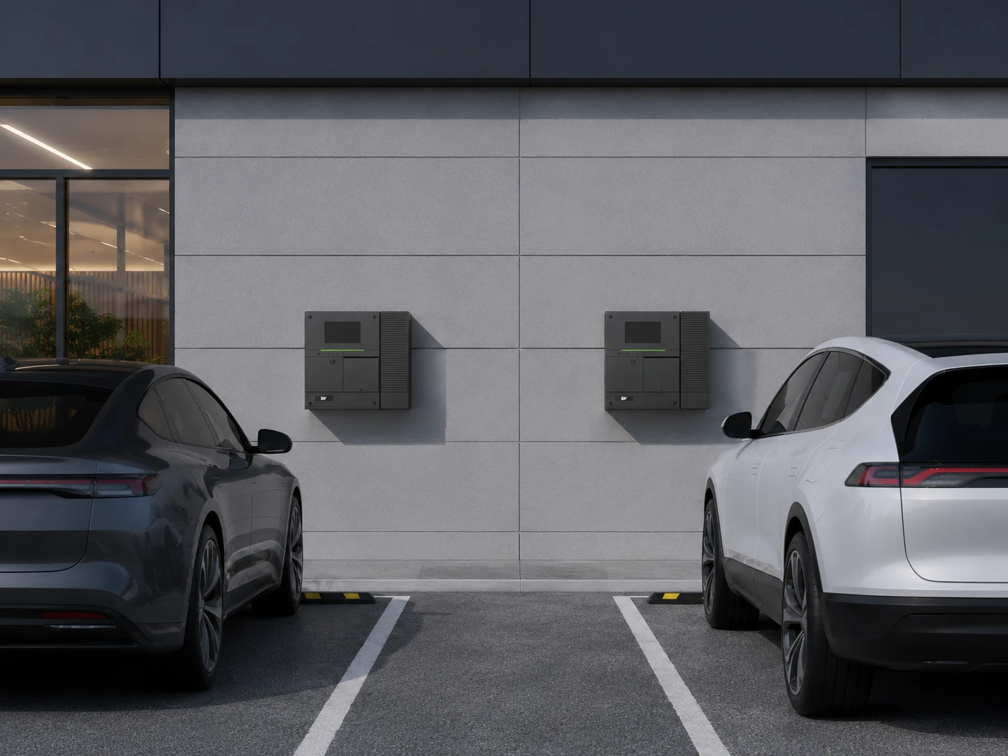 Argo Pro dual wallbox parking