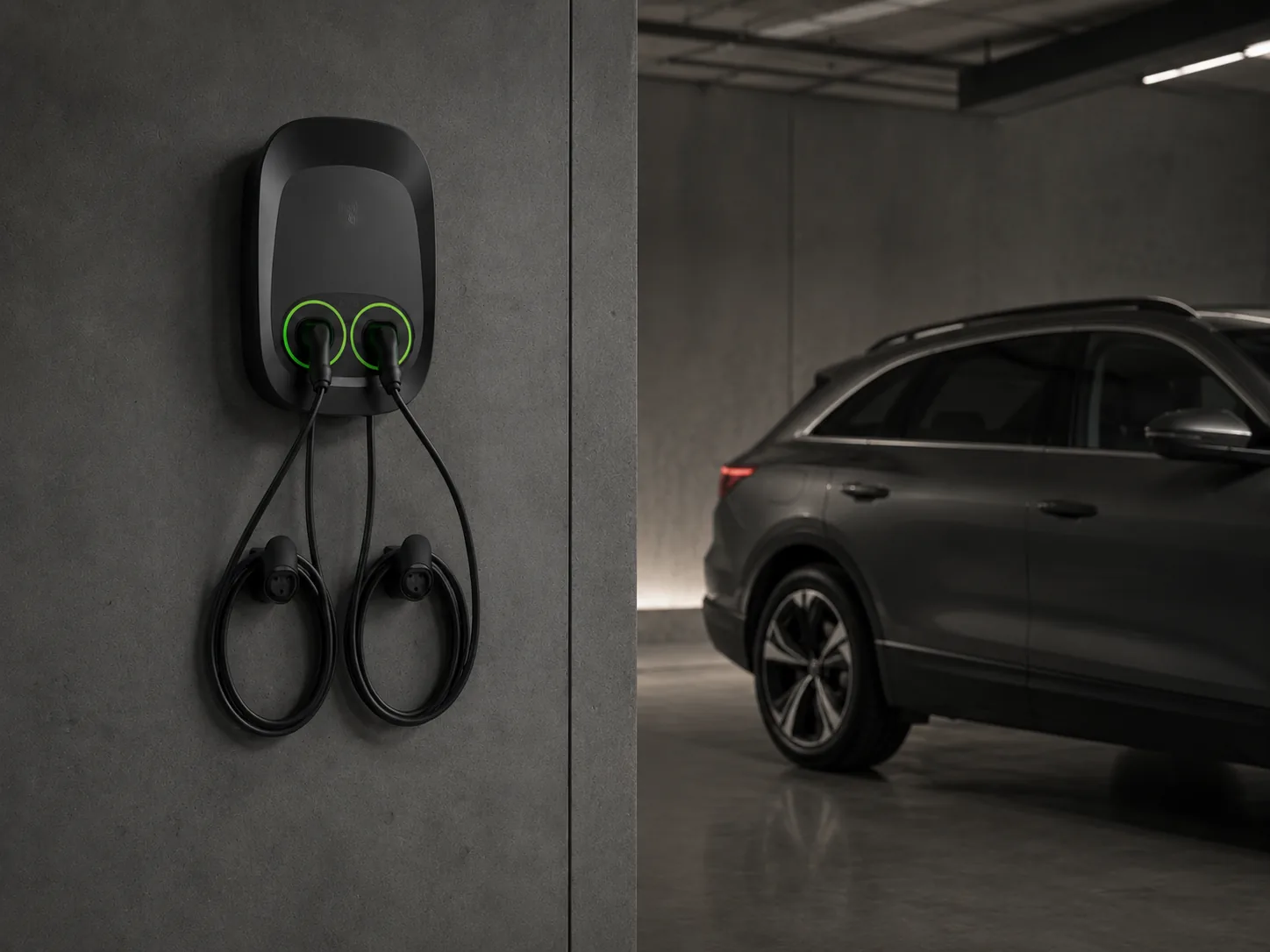Nano Duo load balancing and platform integration for shared AC charging
