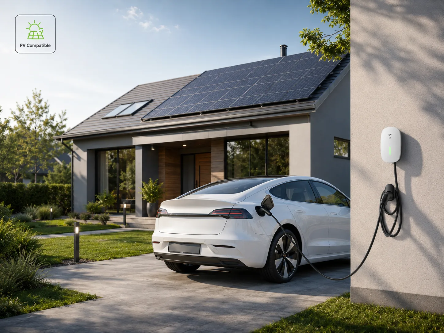 Stella PV-compatible residential EV charging scenario