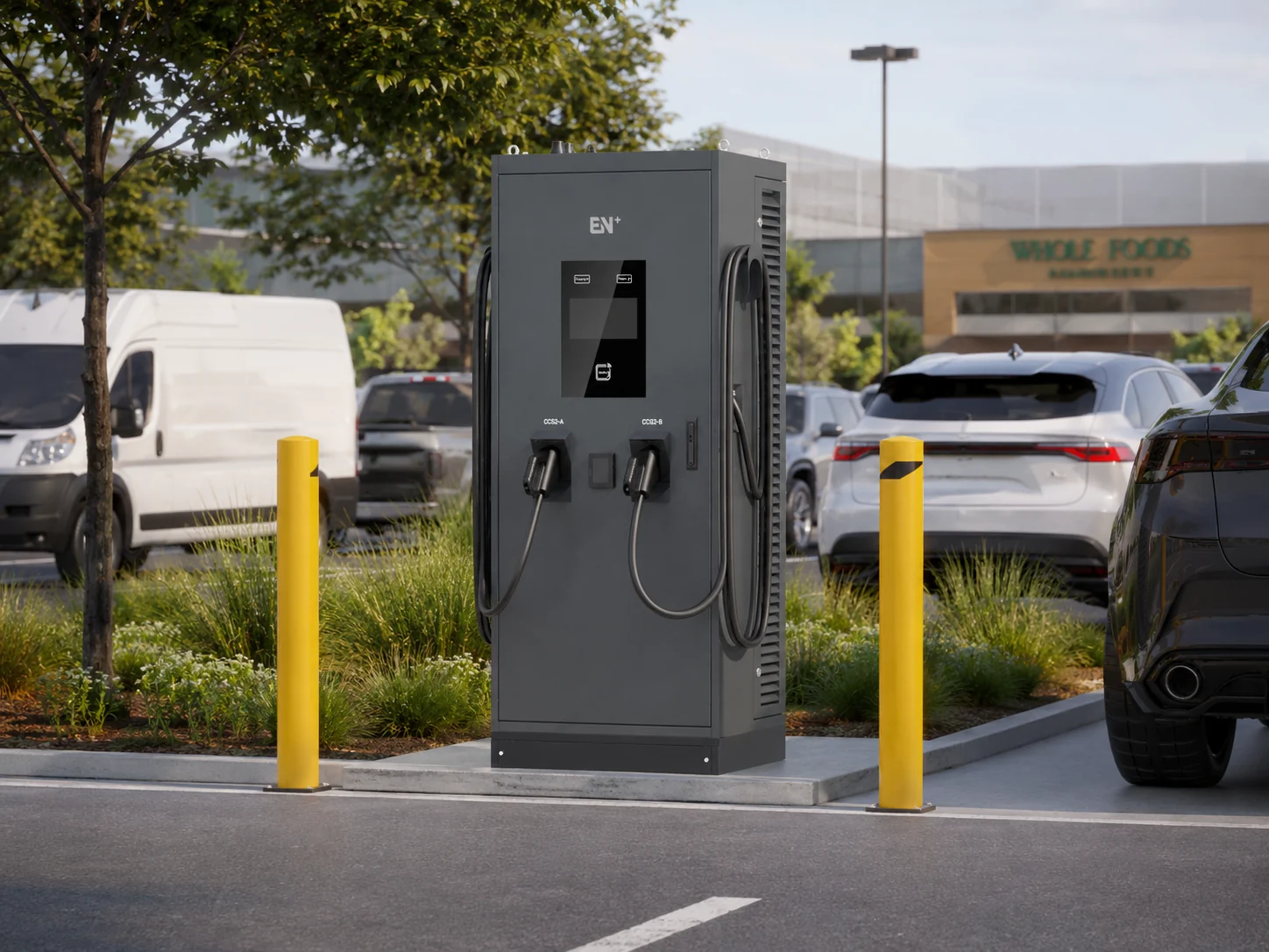 Turbo DC charger utilisation and simultaneous charging