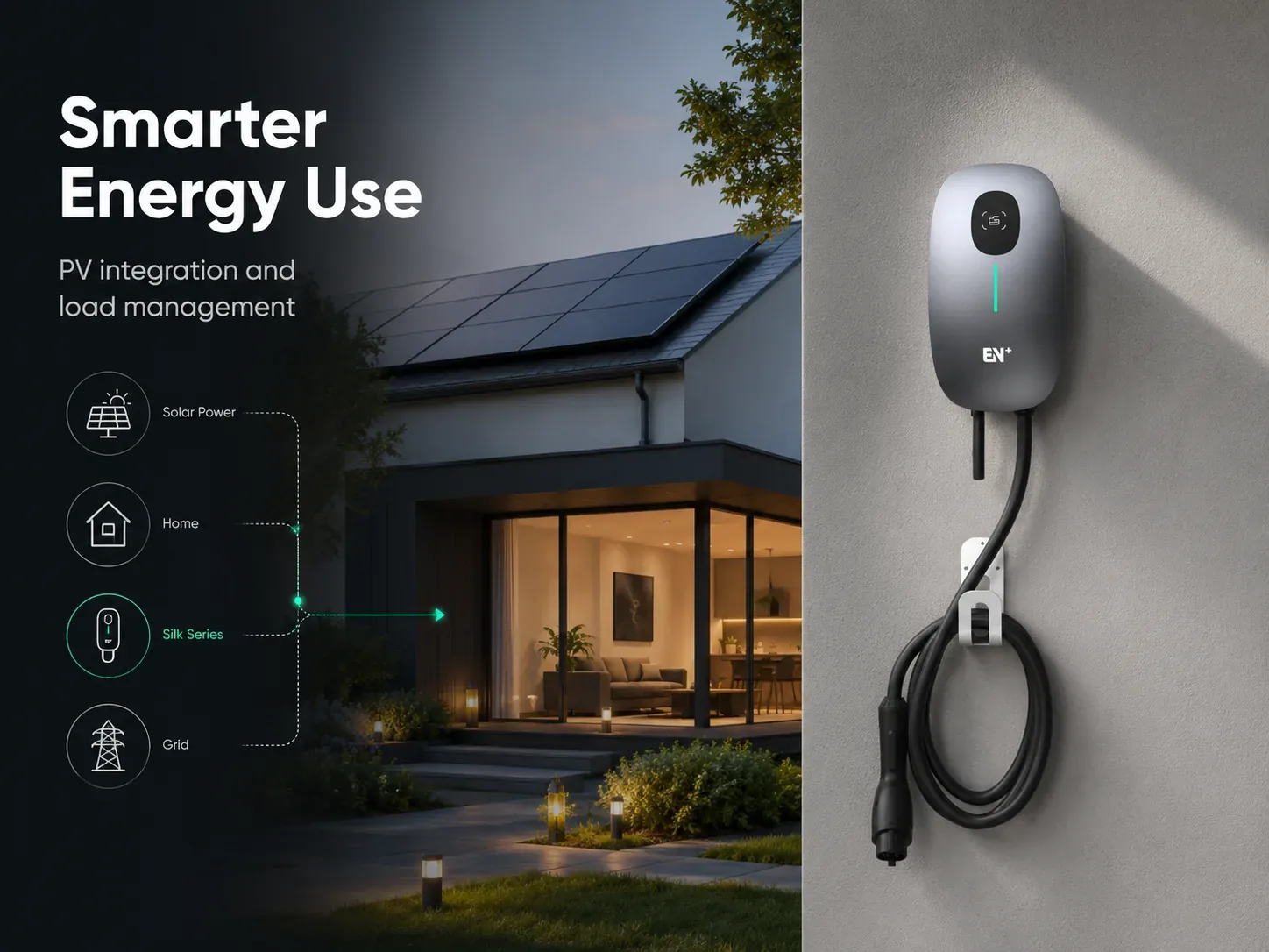 Silk Series PV integration and load management selling point image